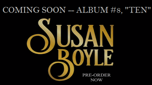 3.  Susan announcing her 8th new album, "TEN" - 2-8-19